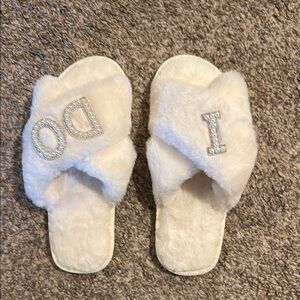 I DO cute bridal slippers size 40-41